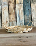 Charger l'image dans la visionneuse de la galerie, Panier plat rond en rotin