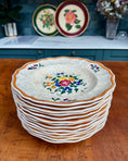 Charger l'image dans la visionneuse de la galerie, Série de 12 assiettes plates Longchamp Mistral