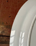 Charger l'image dans la visionneuse de la galerie, Plat ovale blanc Digoin Sarreguemines