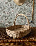 Charger l'image dans la visionneuse de la galerie, Panier en rotin ovale
