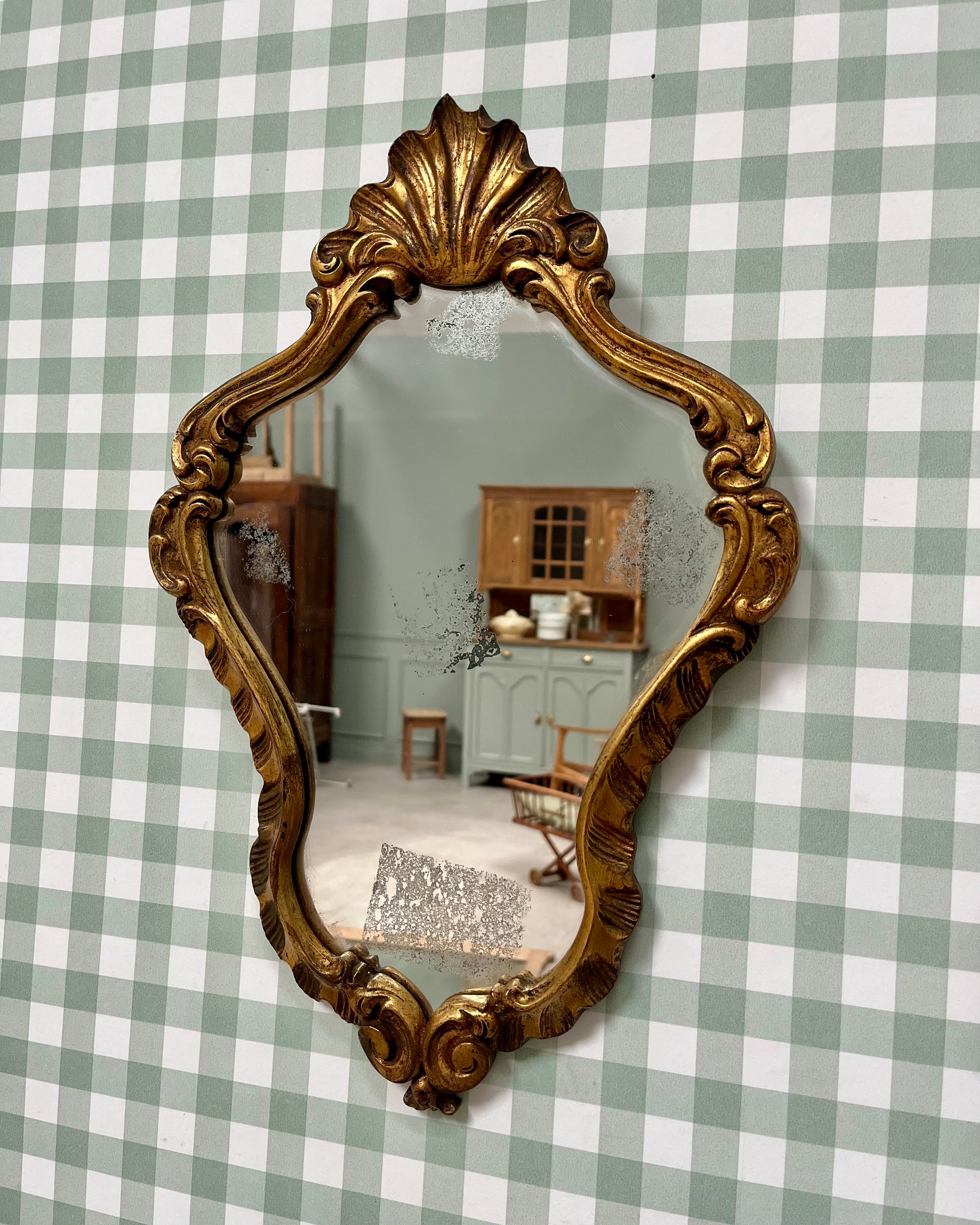 Miroir baroque ancien