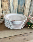 Charger l'image dans la visionneuse de la galerie, 10 assiettes plates Longwy