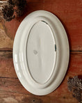Charger l'image dans la visionneuse de la galerie, Plat ovale blanc Digoin Sarreguemines