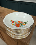 Charger l'image dans la visionneuse de la galerie, Assiettes creuses vintage en porcelaine fine Gien