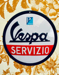 Charger l'image dans la visionneuse de la galerie, Plaque Vespa Servizio