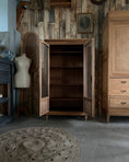 Charger l'image dans la visionneuse de la galerie, Bibliothèque ancienne à portes grillagées