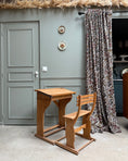 Charger l'image dans la visionneuse de la galerie, Bureau enfant avec chaise rétractable
