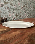 Charger l'image dans la visionneuse de la galerie, Plat ovale blanc Digoin Sarreguemines