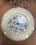 Charger l'image dans la visionneuse de la galerie, Grandes assiettes plates terre de fer Boch Frères