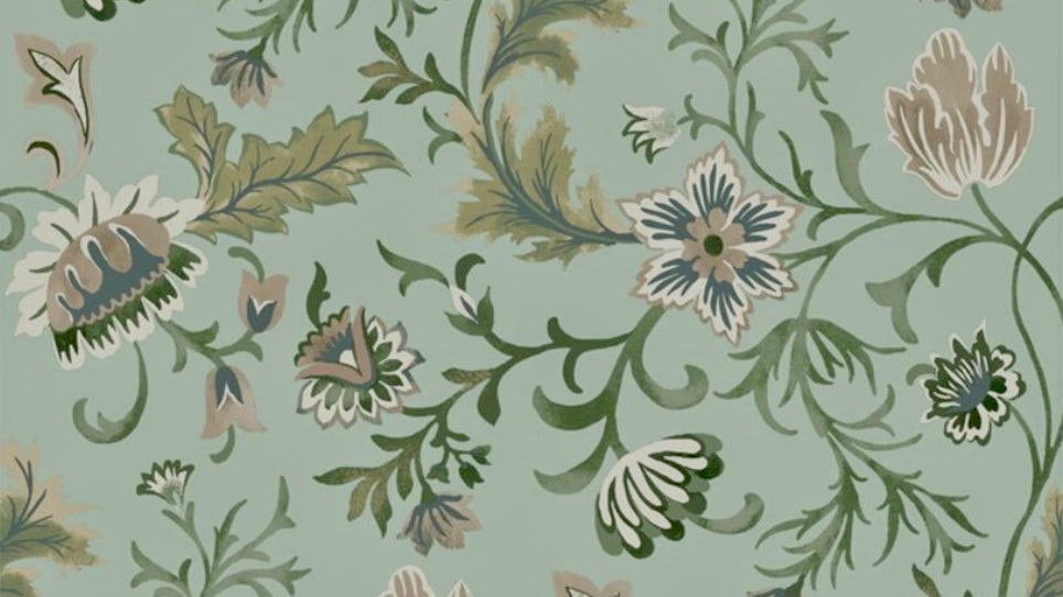 Décor vintage fleuri