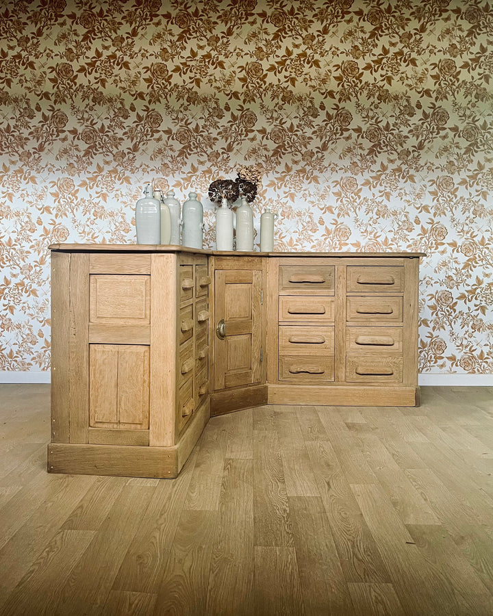 Meuble de métier en chene