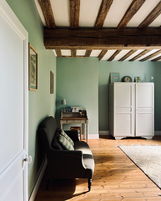 Décoration vintage dans une chambre