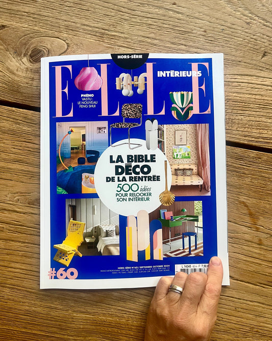 Parution pour FAUVETTE dans le magazine Elle Interieurs