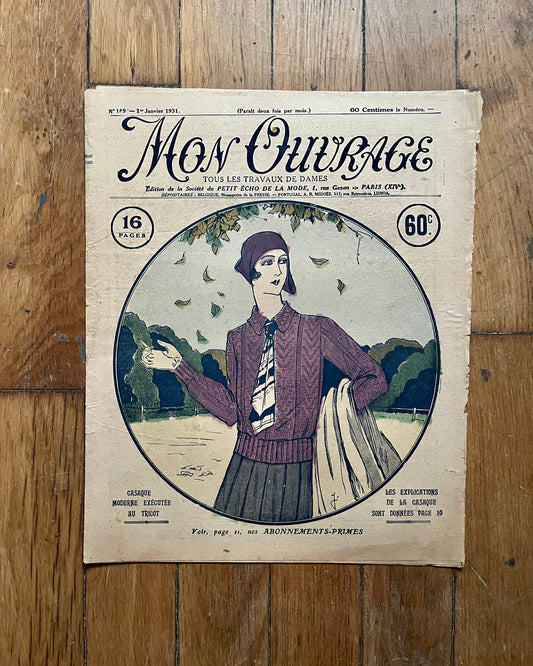Revue Mon Ouvrage du 1er janvier 1931