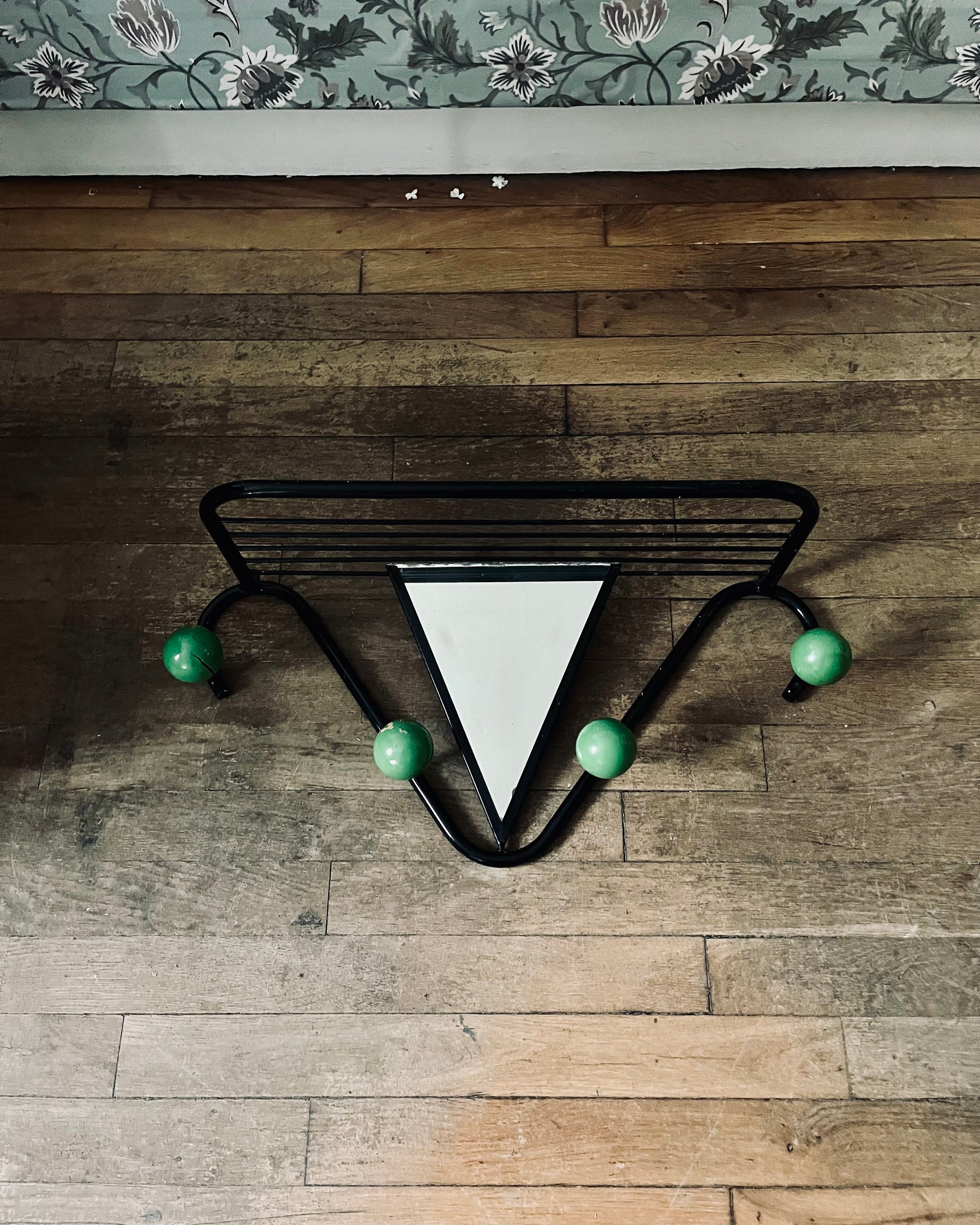 Porte-manteaux mural 4 patères