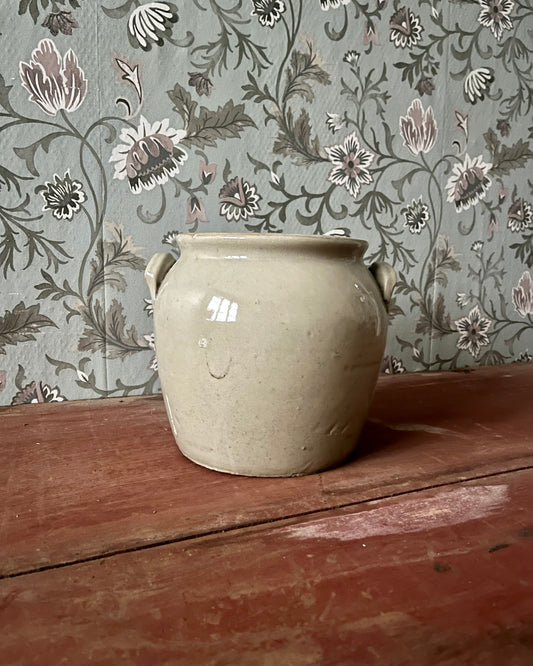 Vase en grès vernissé gris