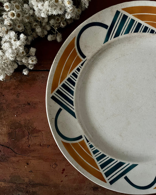 Plat rond plat Luneville