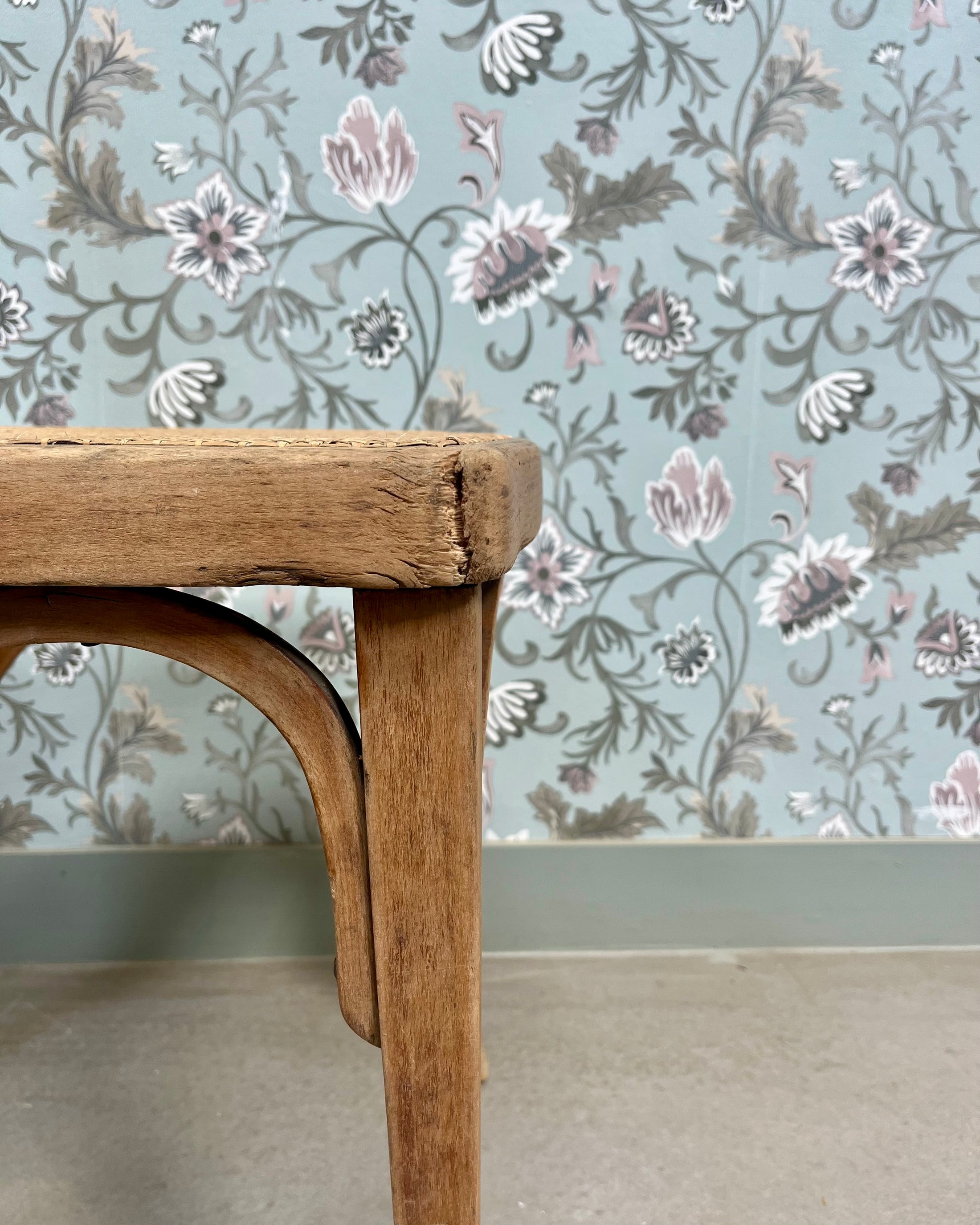 Chaise Art Déco cannée
