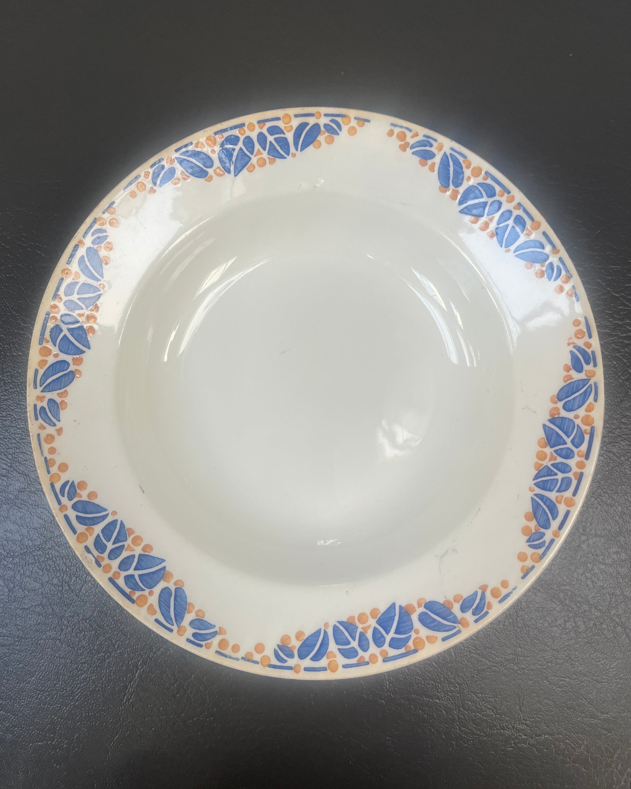 Assiettes creuses terre de fer HBCM