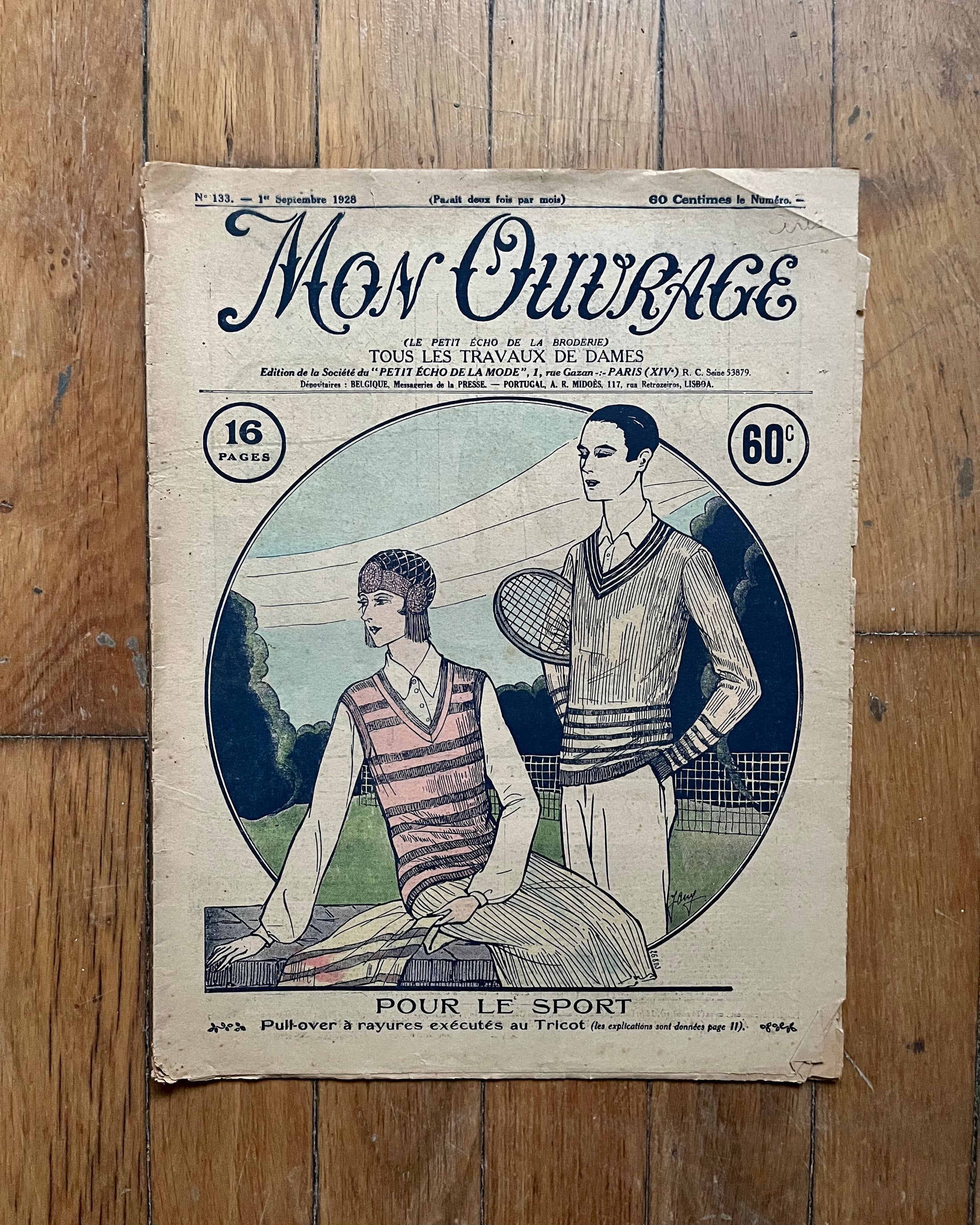 Revue Mon Ouvrage du 1er septembre 1929