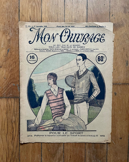 Revue Mon Ouvrage du 1er septembre 1929
