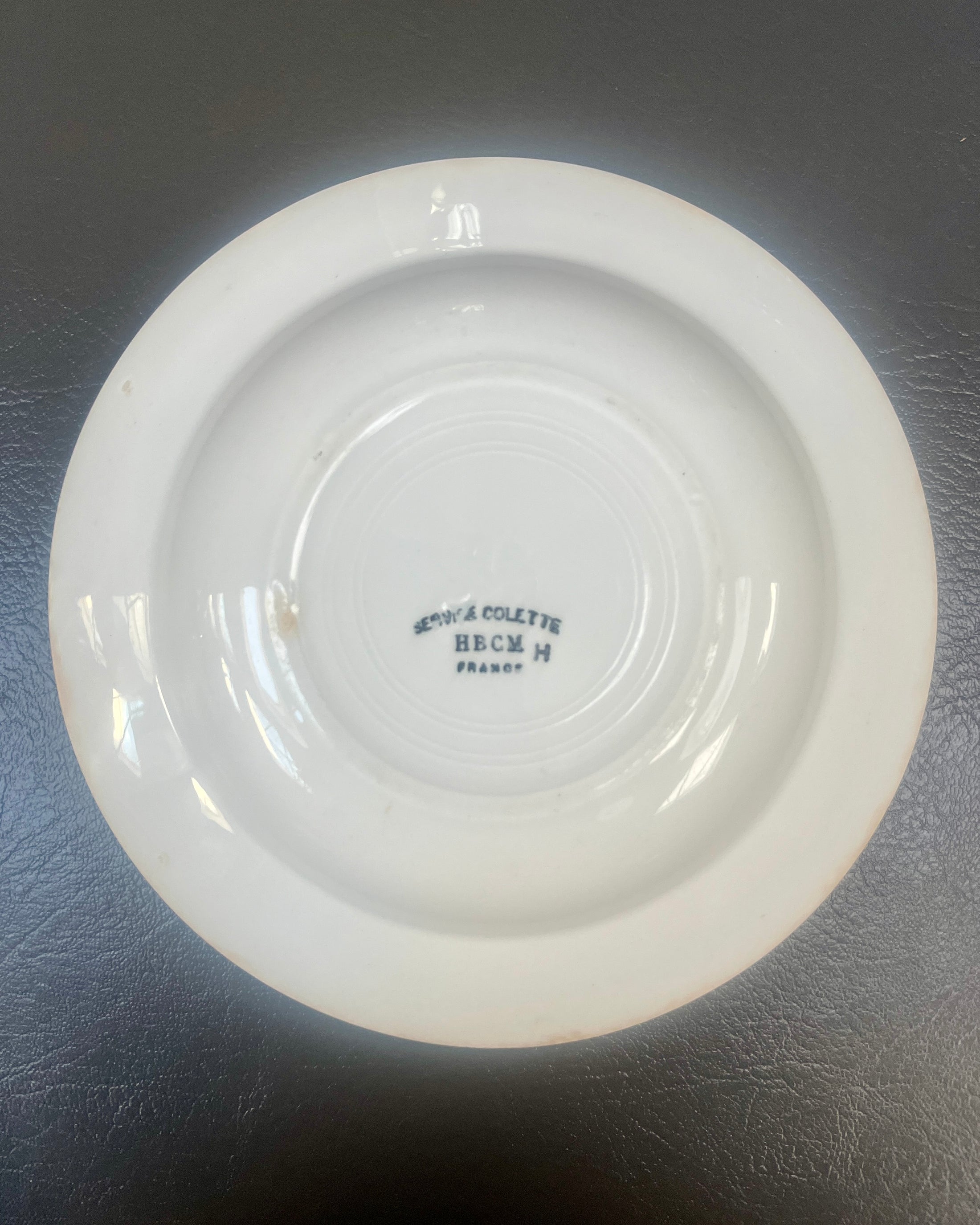 Assiettes creuses terre de fer HBCM