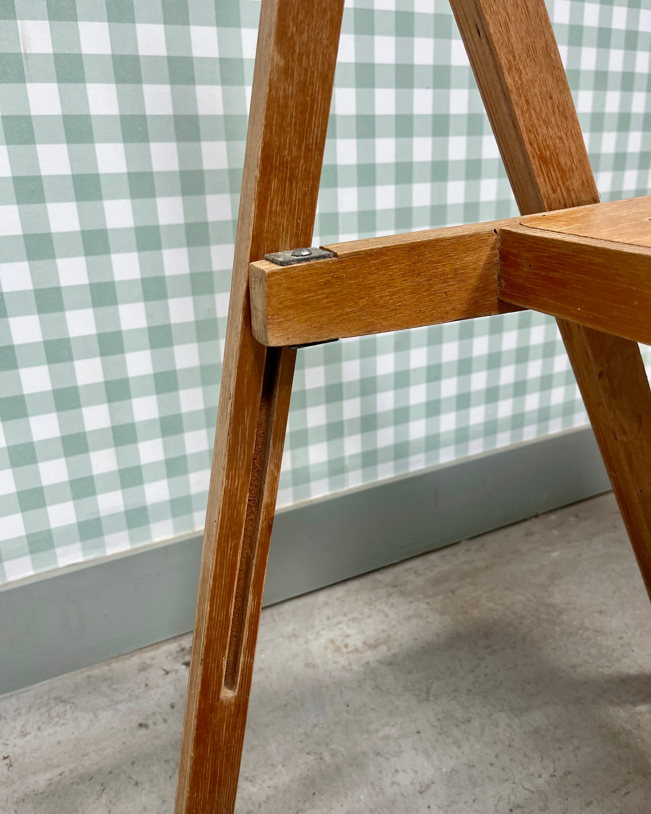Paire de chaises pliantes 70s