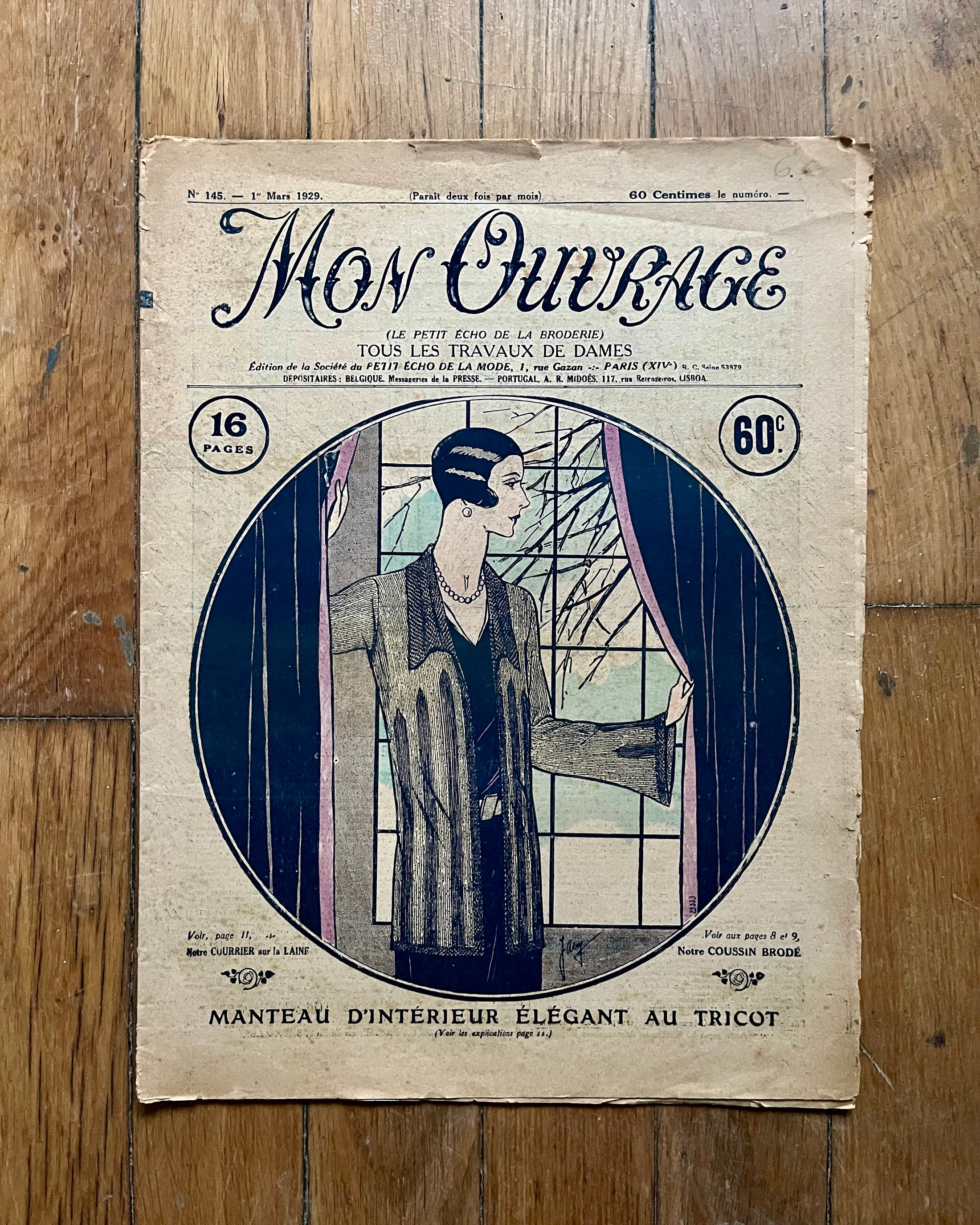 Revue Mon Ouvrage du 1er mars 1929