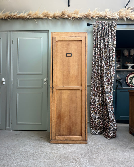 Bonnetière vintage en chêne