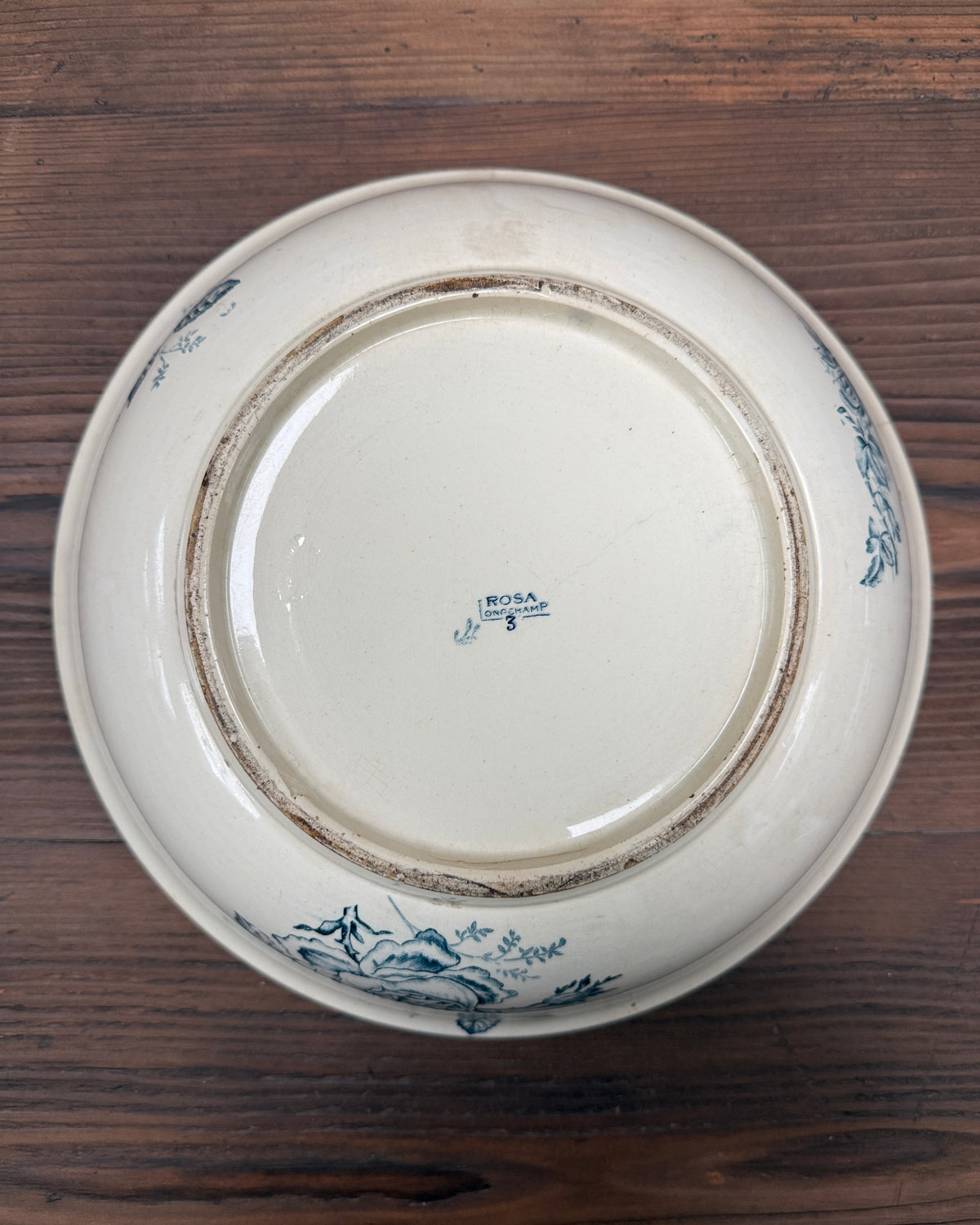 Ancienne vasque de toilette Longchamp