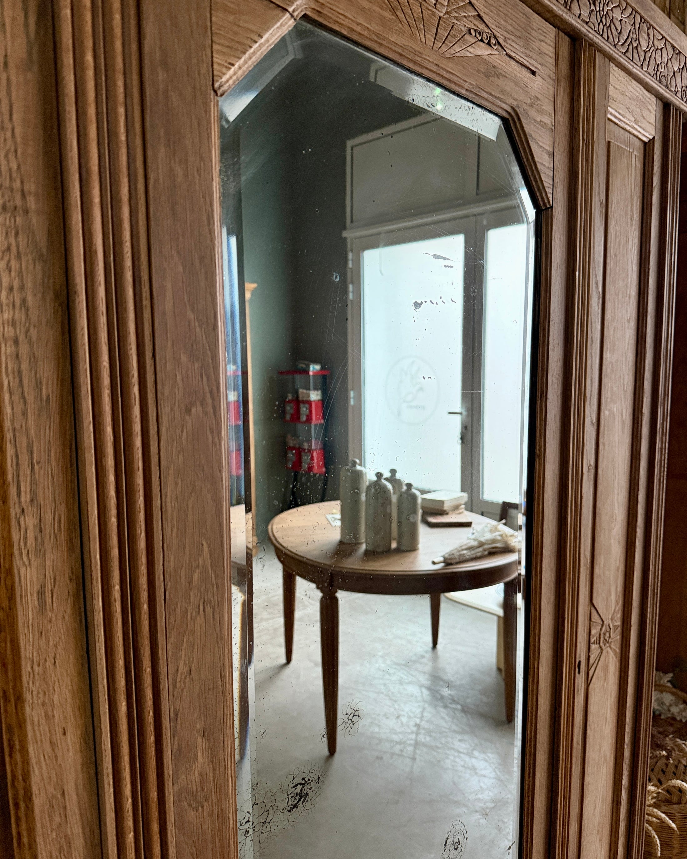 Armoire Art Déco en chêne