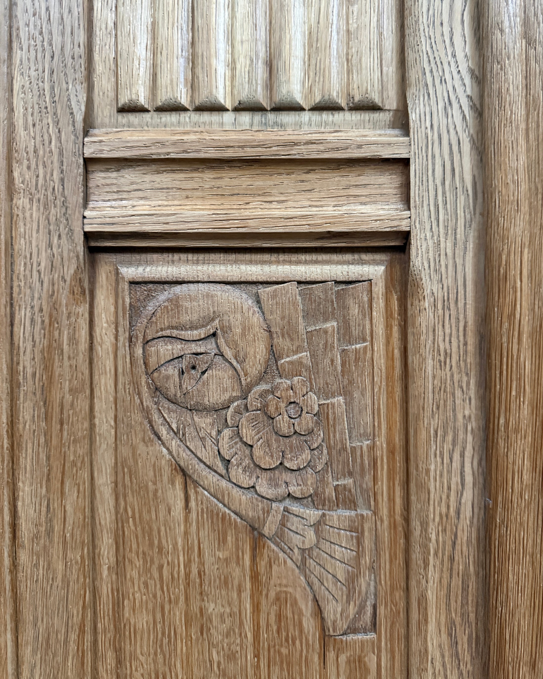 Armoire Art Déco en chêne