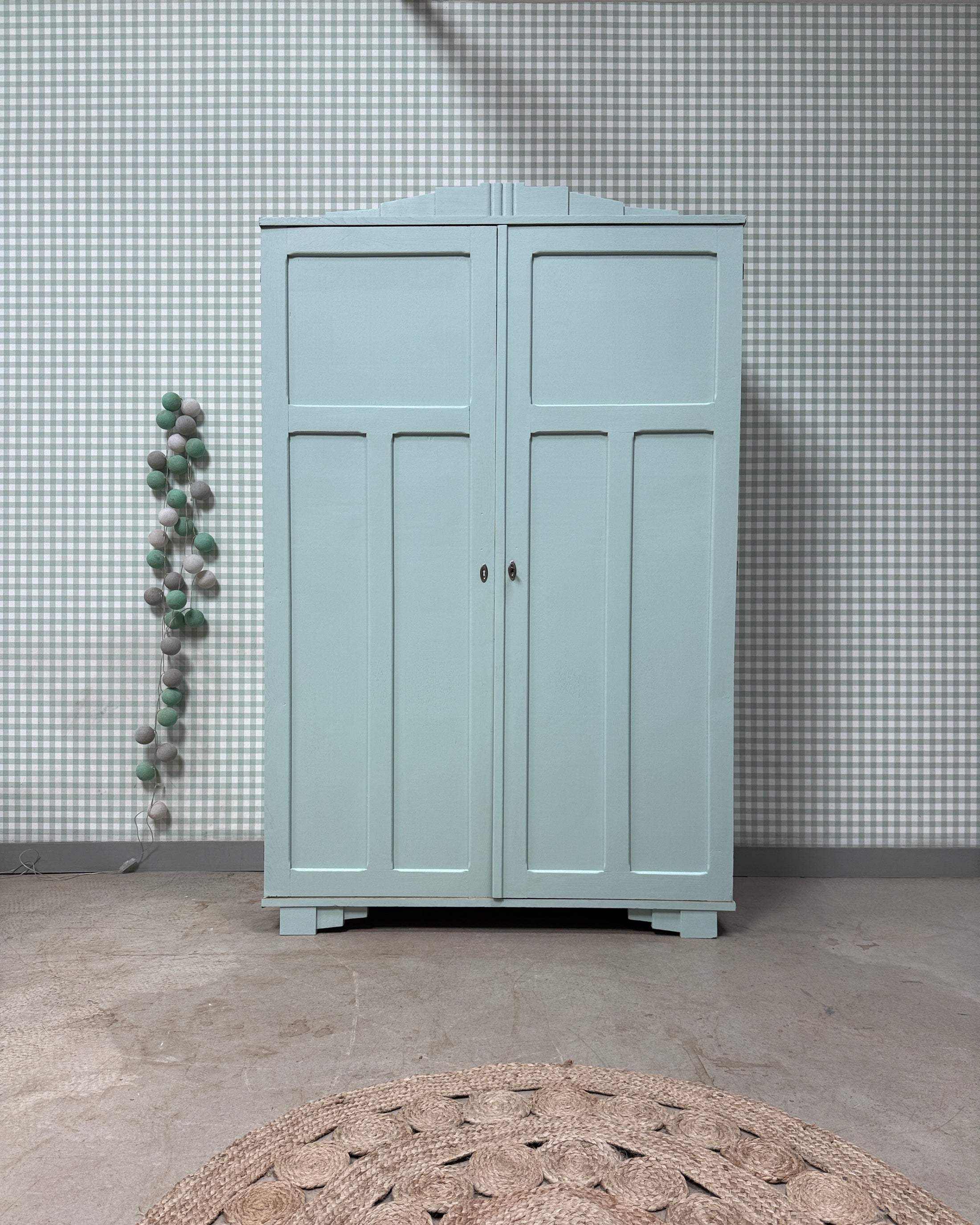 Armoire Art Déco peinte