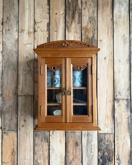 Vitrine à suspendre Art Déco