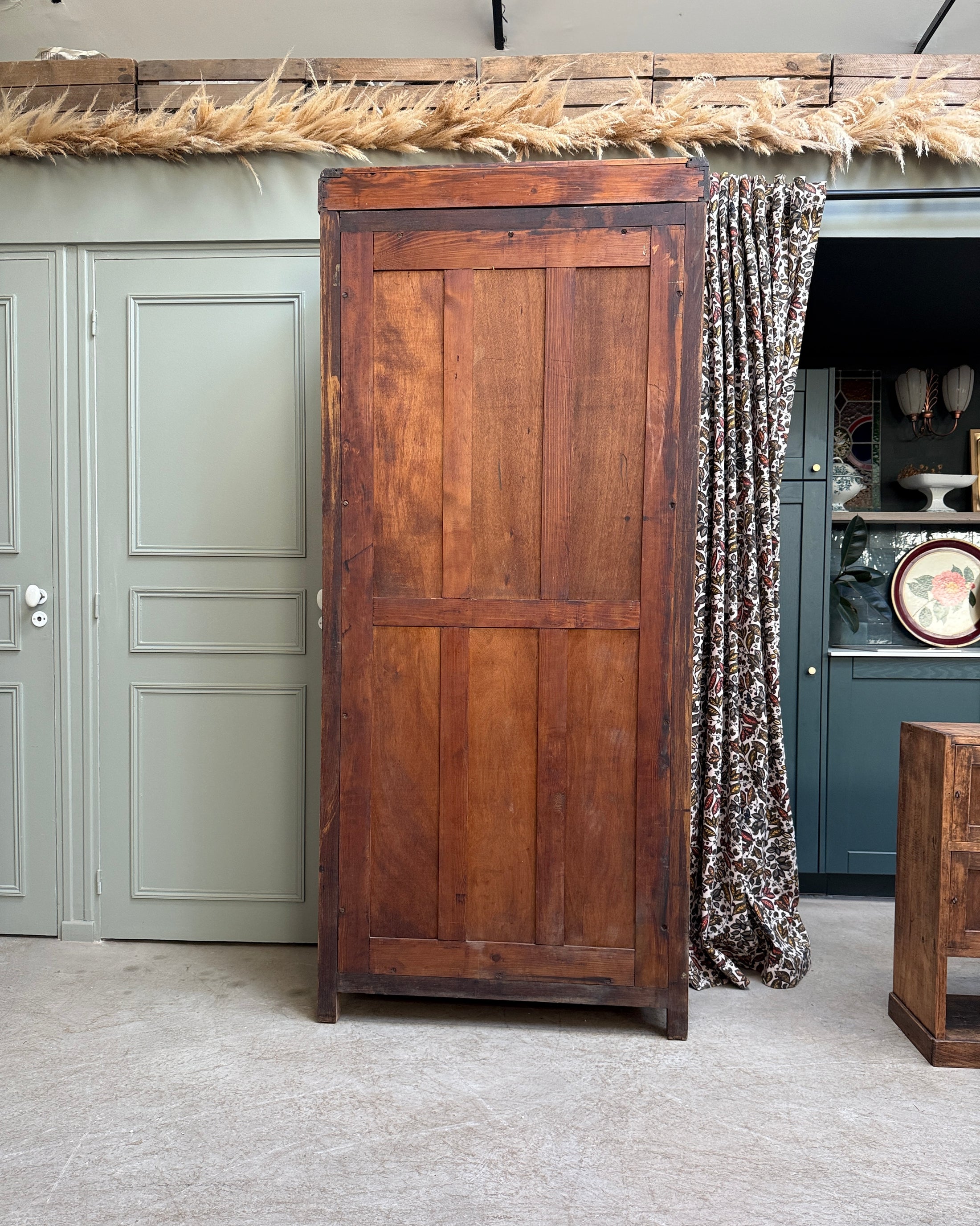 Armoire parisienne scolaire en chêne