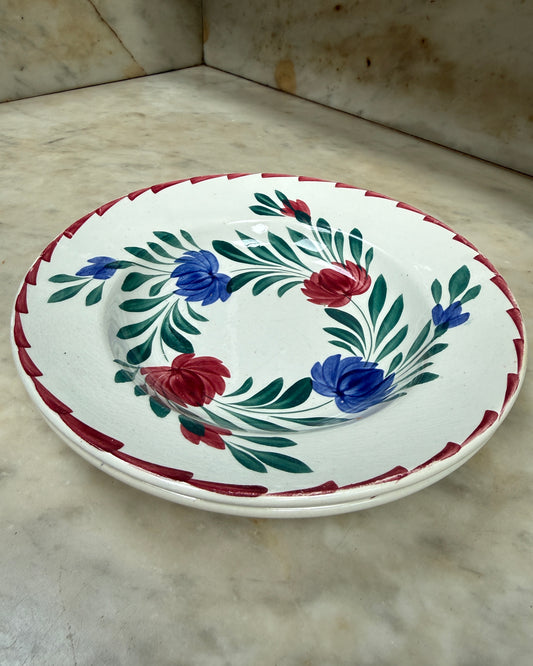 Assiettes creuses terre de fer Moulin des Loups