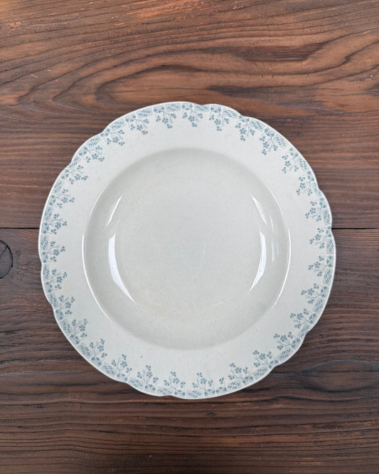 Assiettes creuses terre de fer Orchies