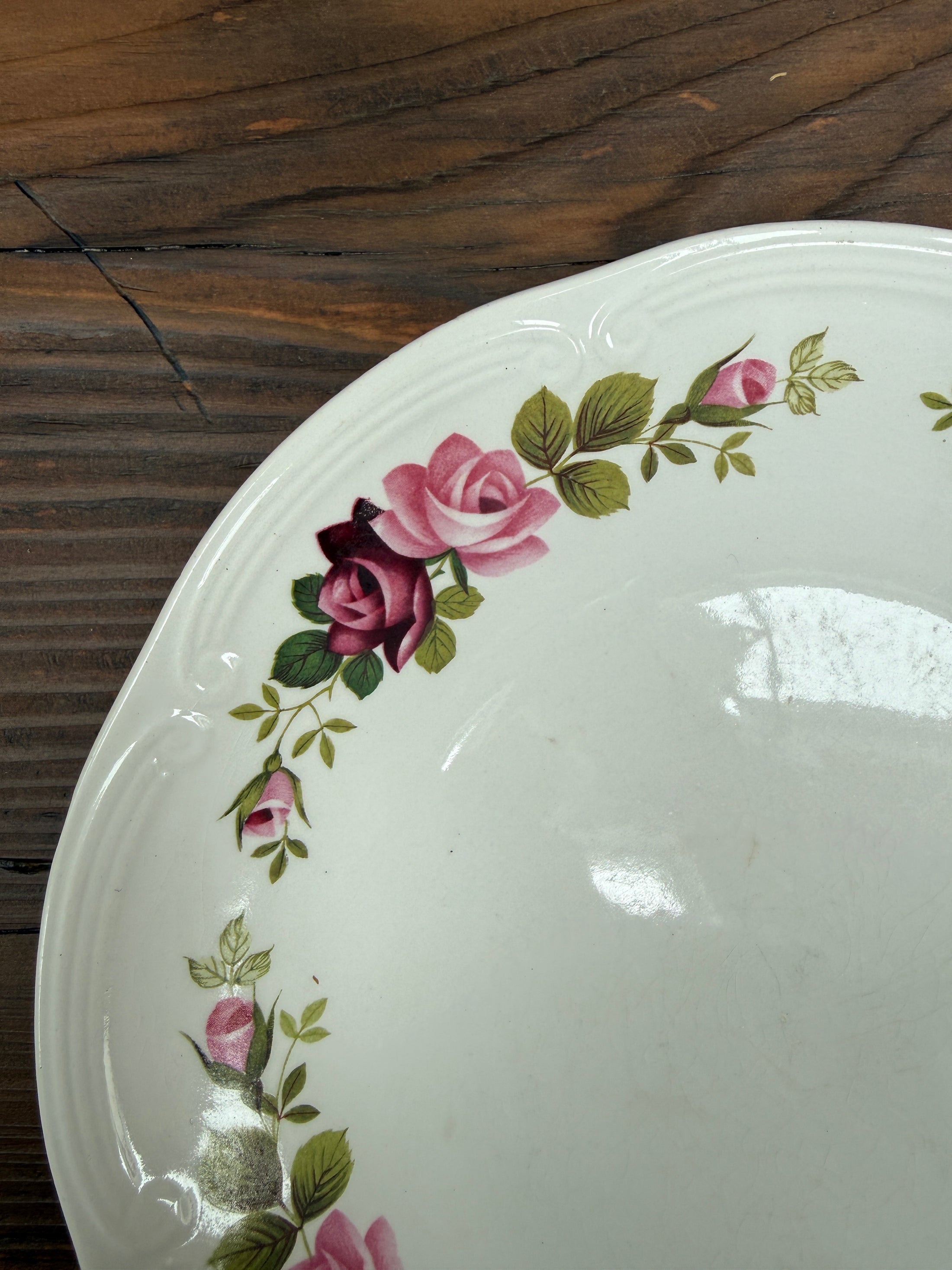 Assiettes plates et ravier Gien