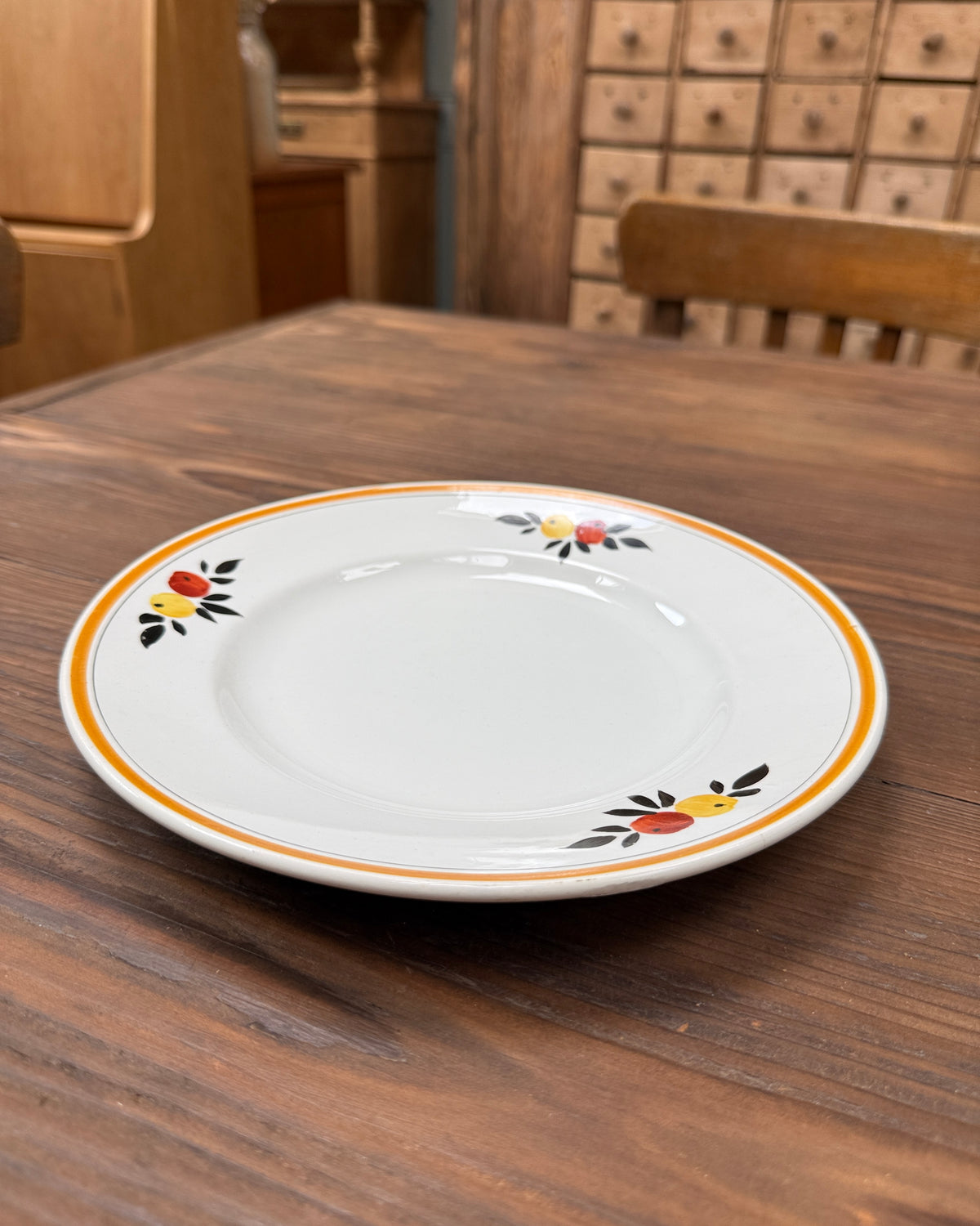 Assiettes plates Moulin des Loups, modèle Granit