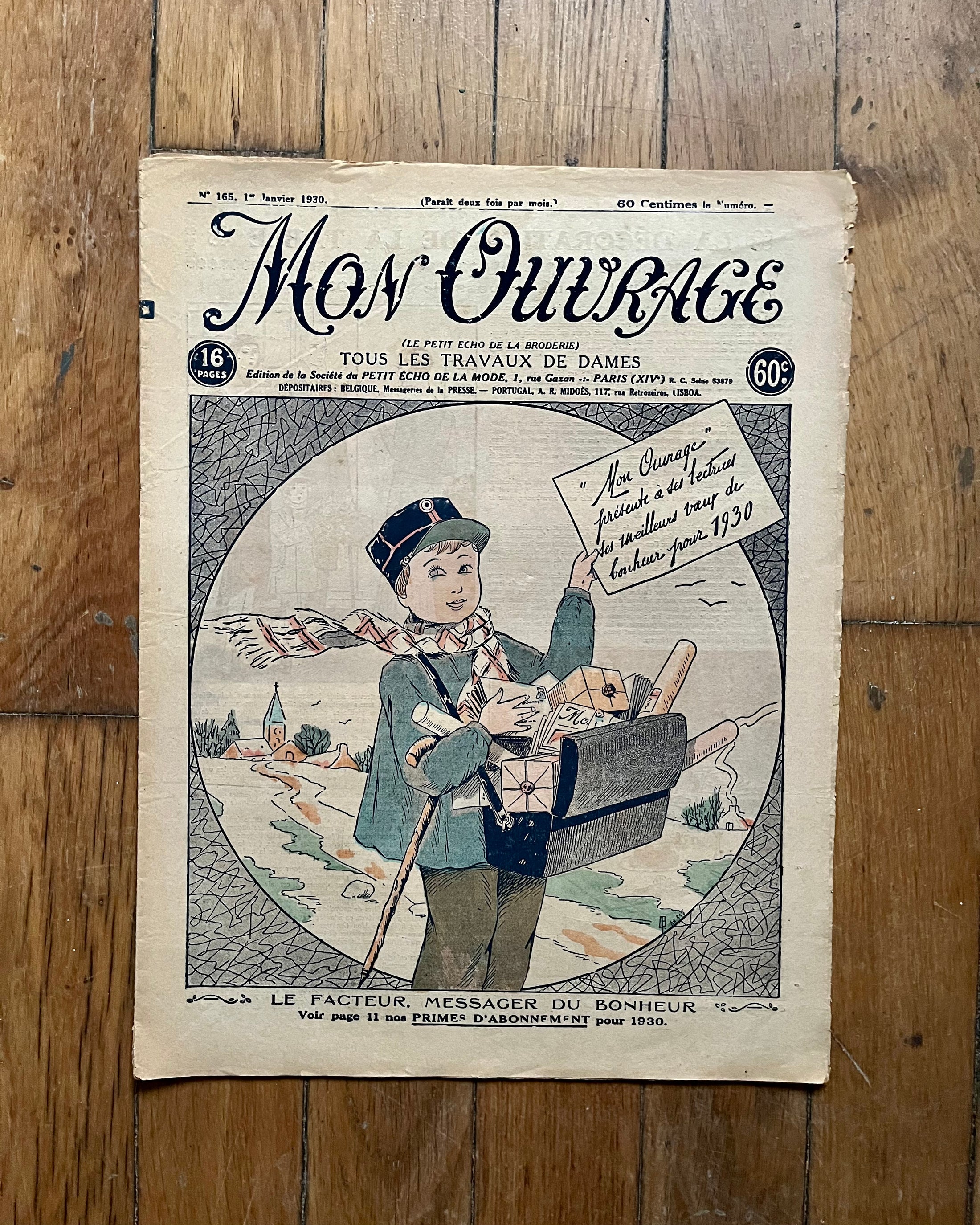 Revue Mon Ouvrage du 1er janvier 1930