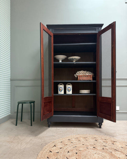 Bibliothèque de style Directoire patine noire