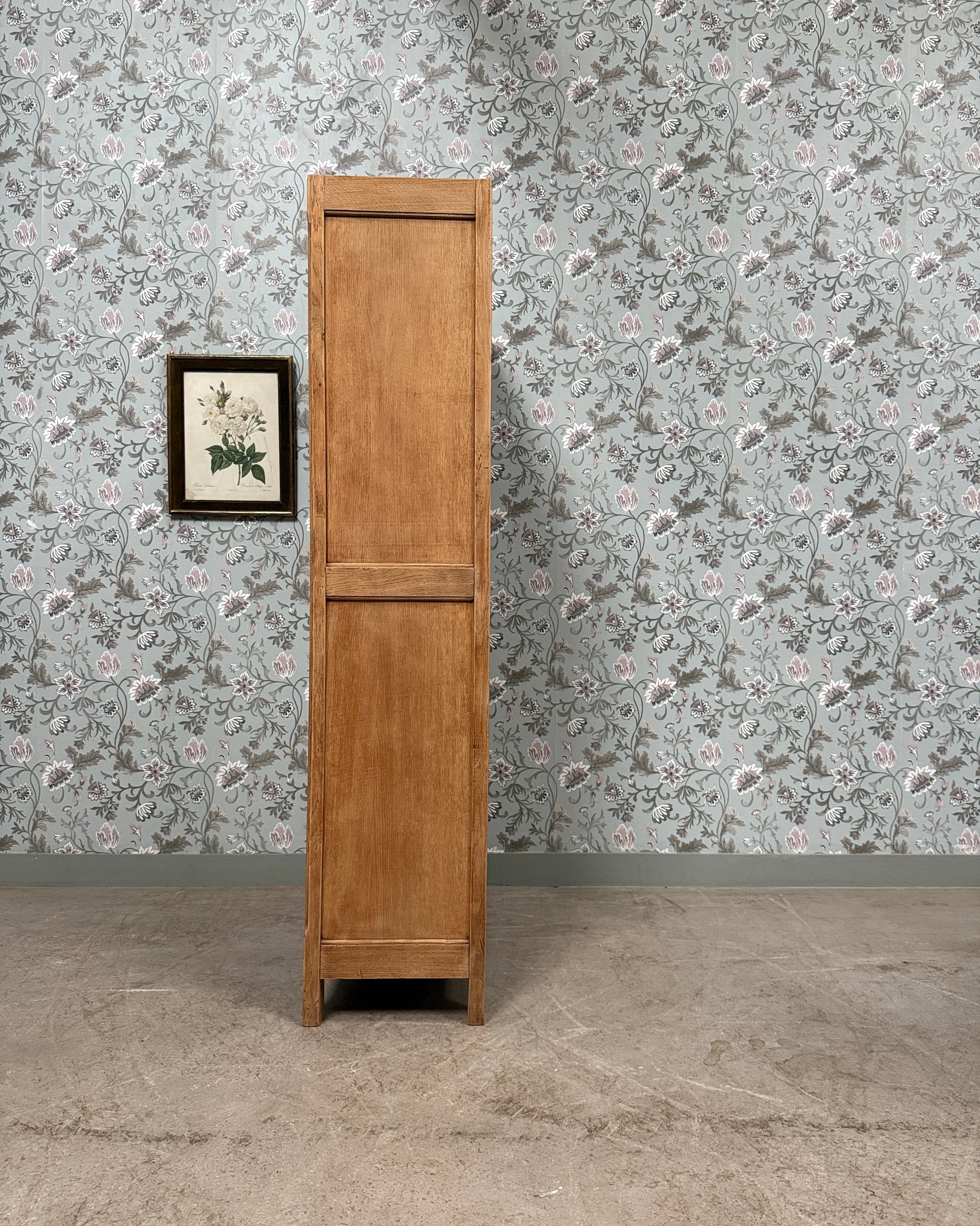 Bibliothèque vitrée en chêne