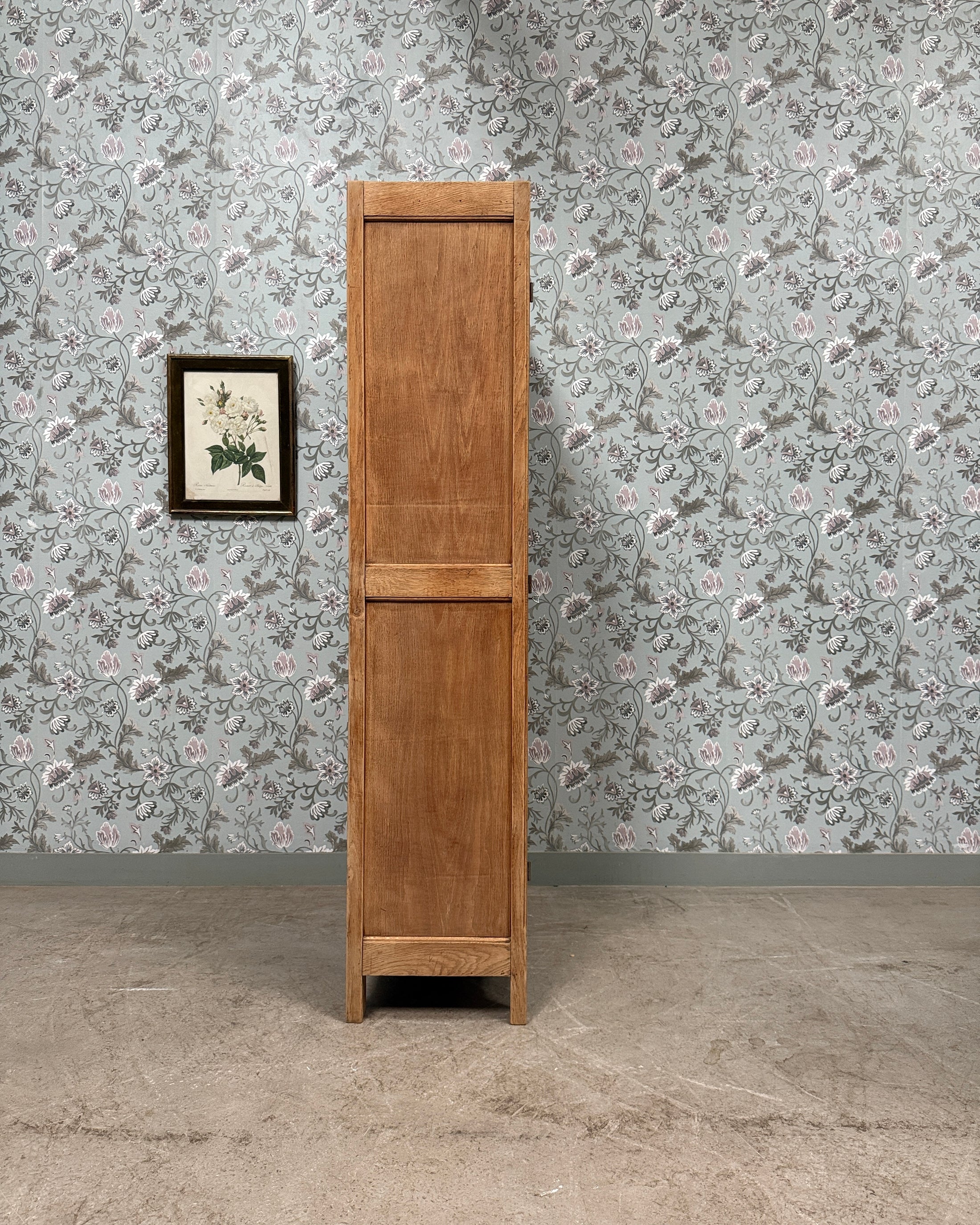 Bibliothèque vitrée en chêne