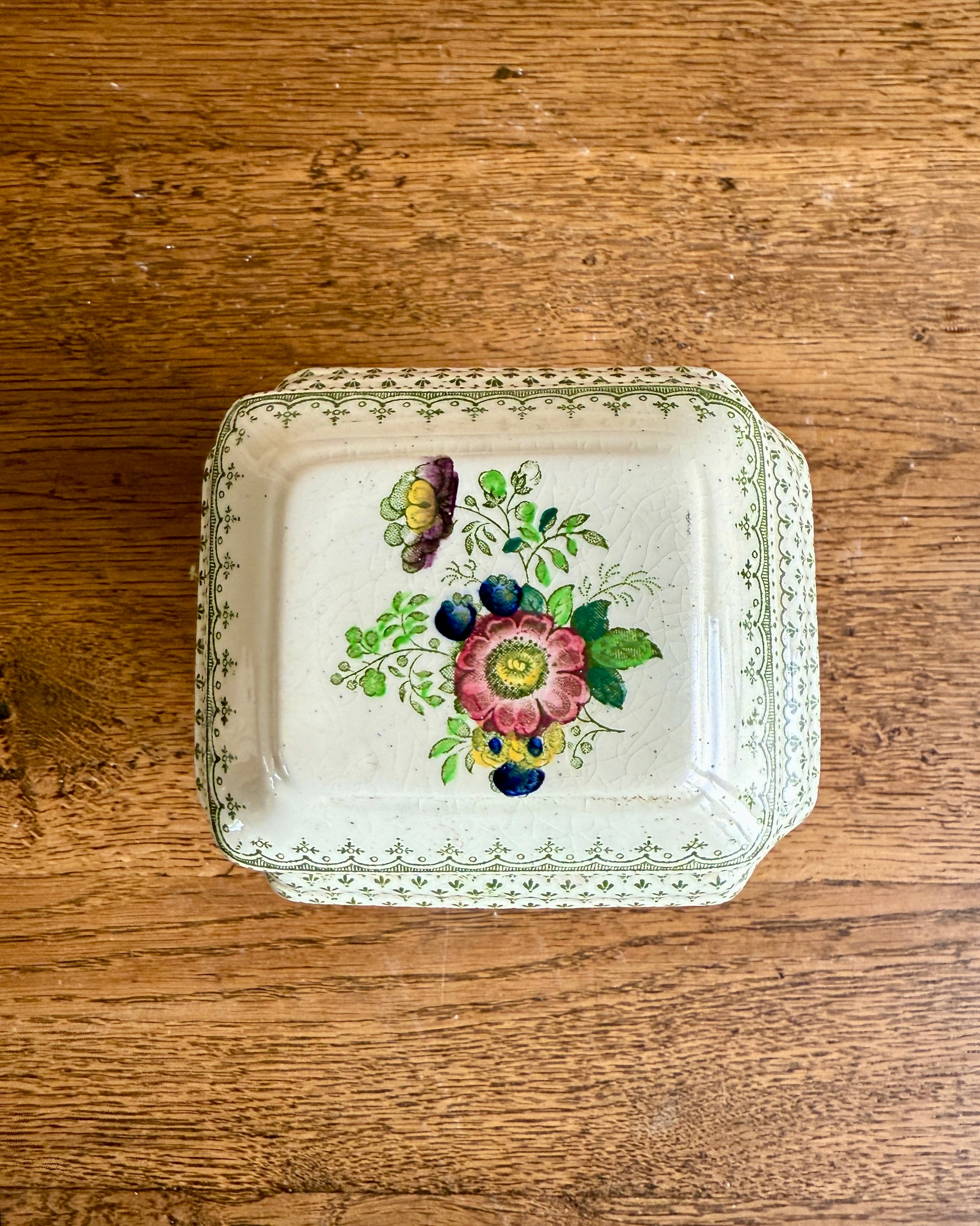 Boîte en porcelaine Ironstone Mason’s