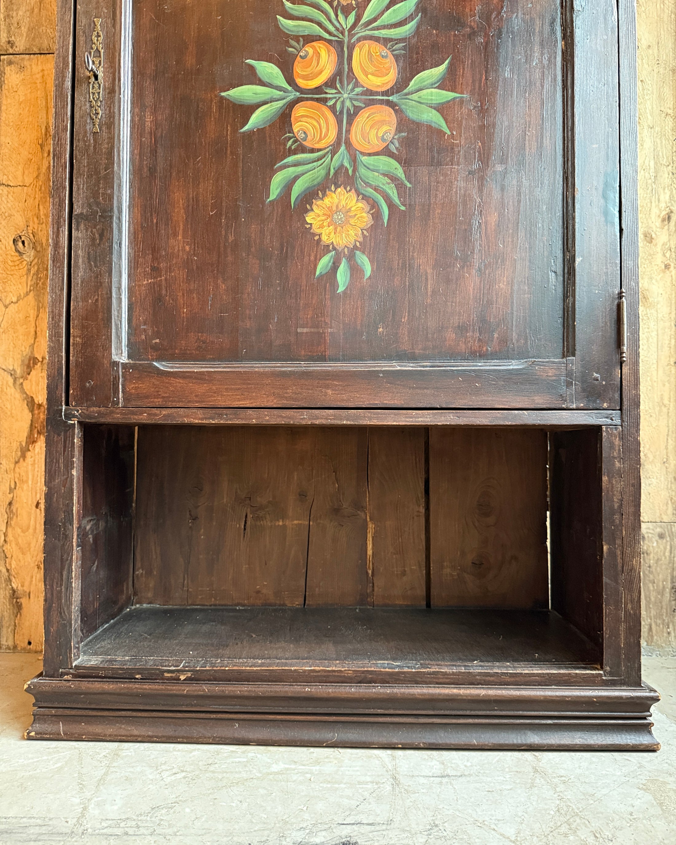 Bonnetière vintage peinte