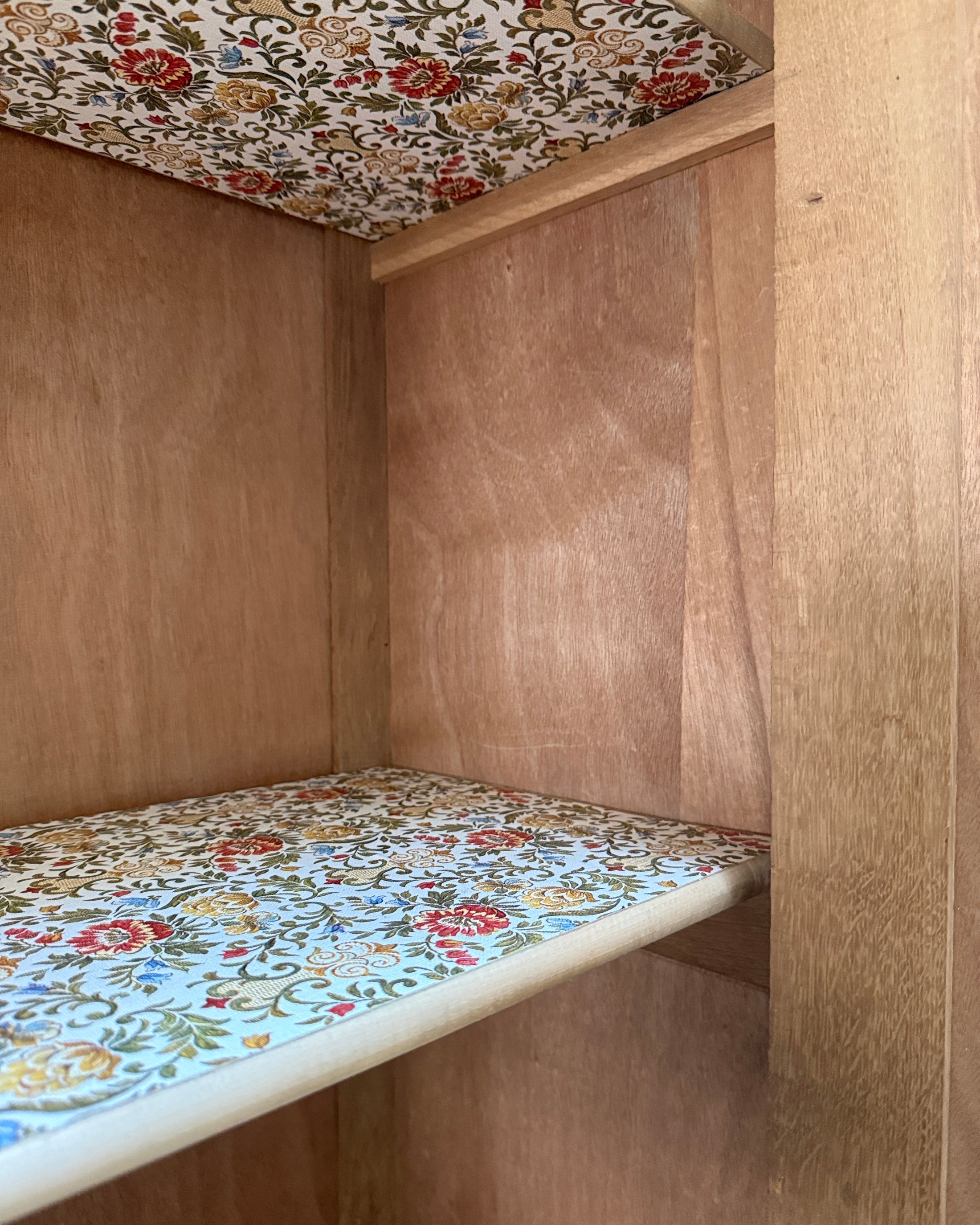 Bonnetière parisienne Art Déco en chêne