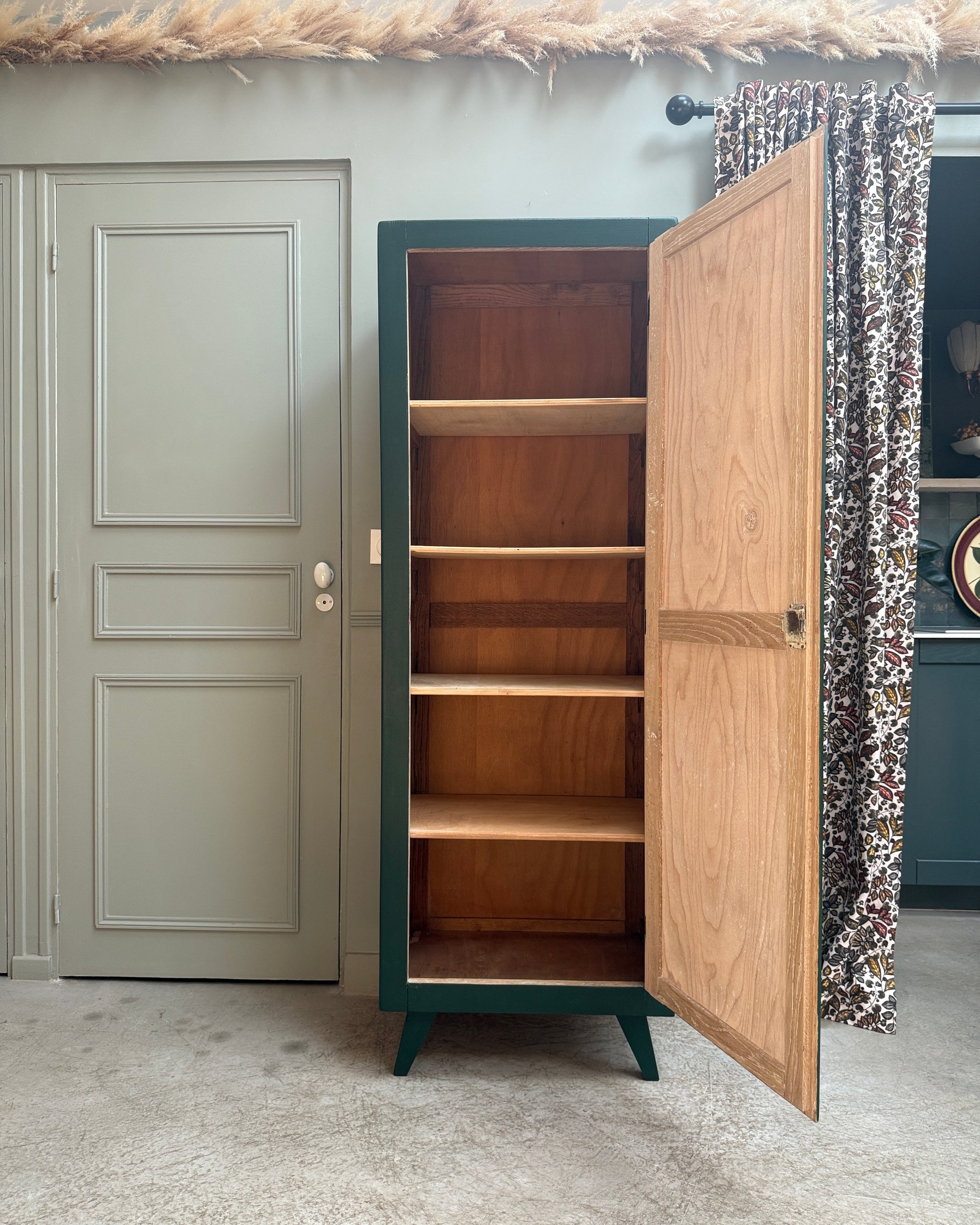 Bonnetière parisienne vert foncé