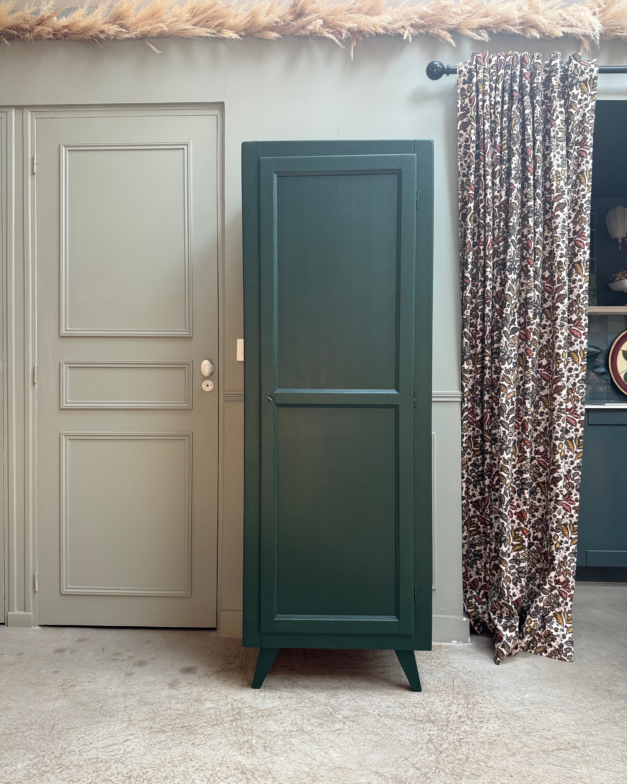Bonnetière parisienne vert foncé