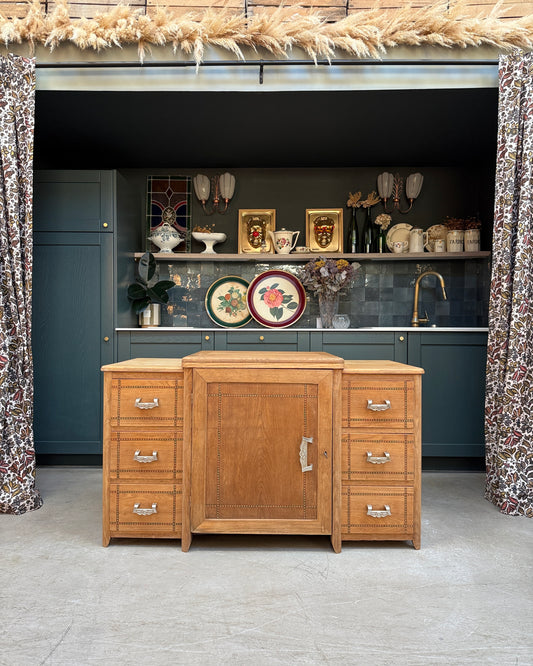 Enfilade Art Déco en chêne