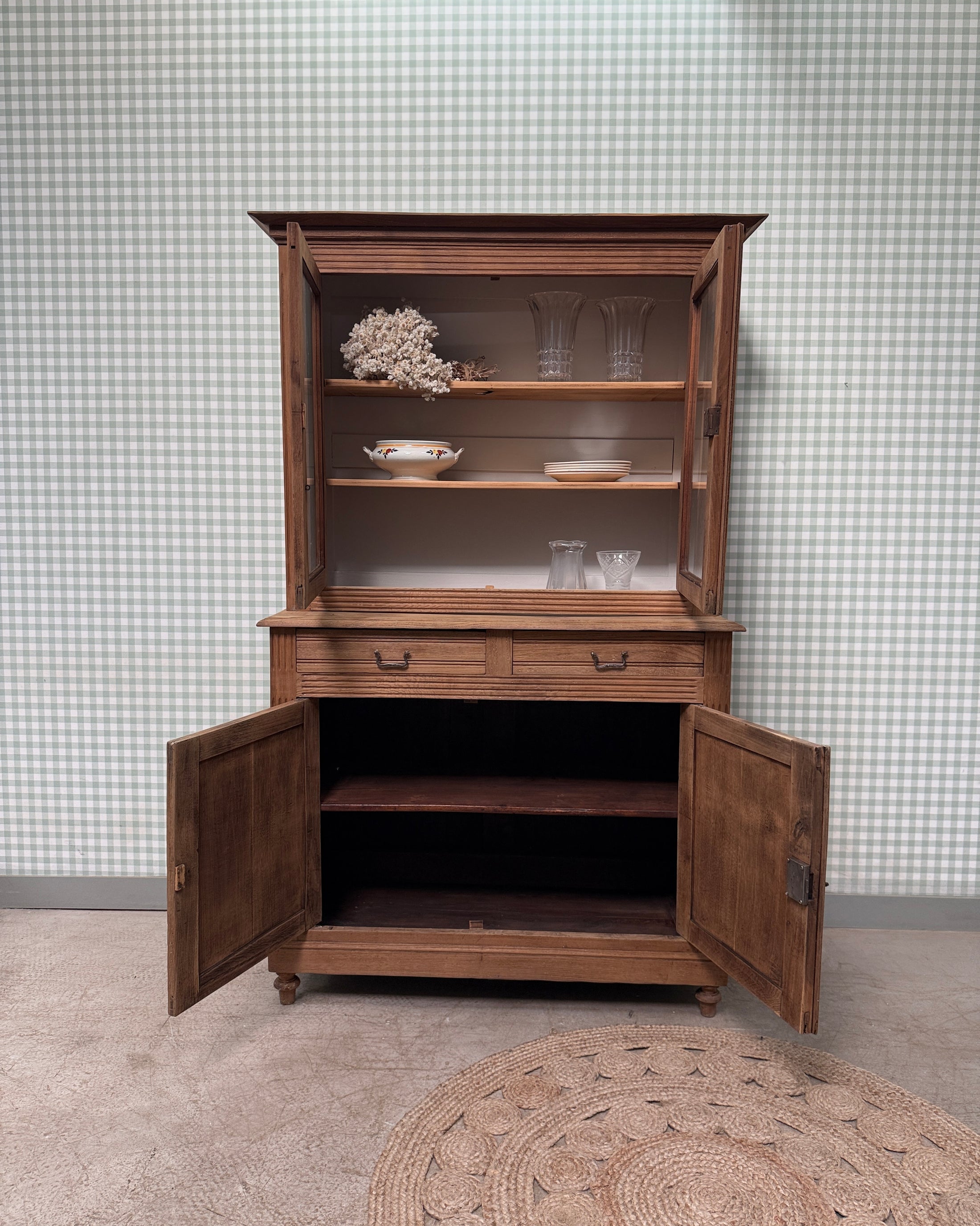 Buffet Art Déco deux corps